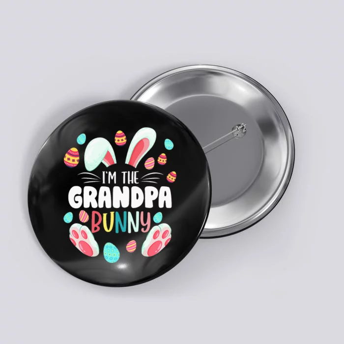 I'm The Grandpa Bunny Matching Family Easter Party Button