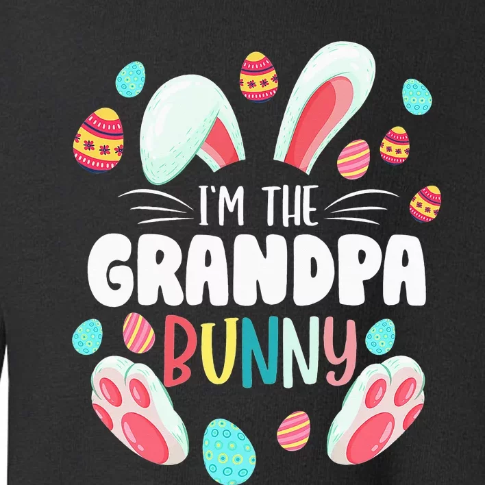 I'm The Grandpa Bunny Matching Family Easter Party Toddler Sweatshirt