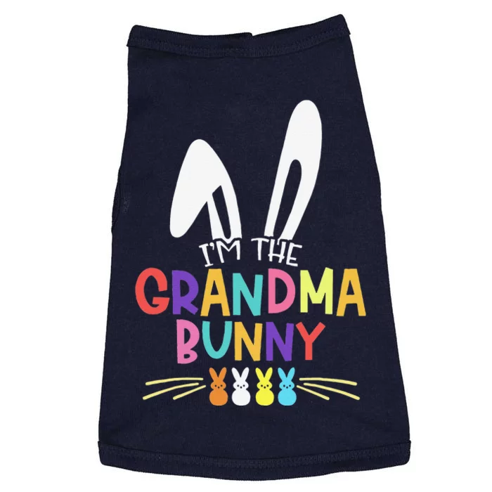 I'm The Grandma Bunny Matching Family Easter Party Outfit Doggie Tank