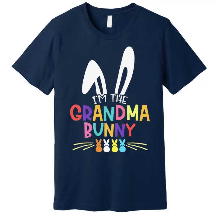 I'm The Grandma Bunny Matching Family Easter Party Outfit Premium T-Shirt