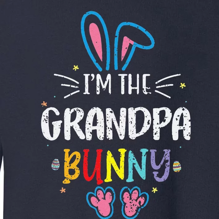 I'm The Grandpa Bunny Matching Family Cute Easter Day Party Toddler Sweatshirt