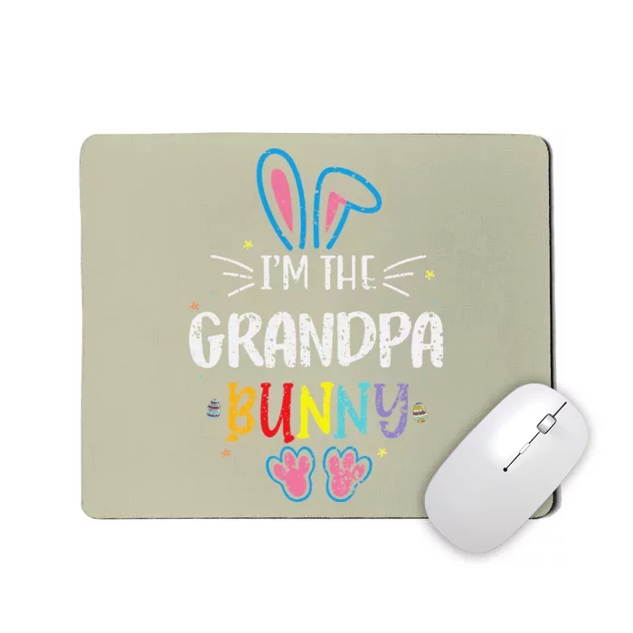 I'm The Grandpa Bunny Matching Family Cute Easter Day Party Mousepad