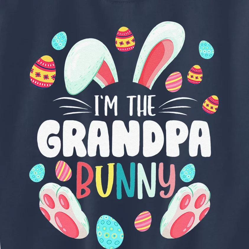 I'm The Grandpa Bunny Matching Family Easter Party Kids Sweatshirt