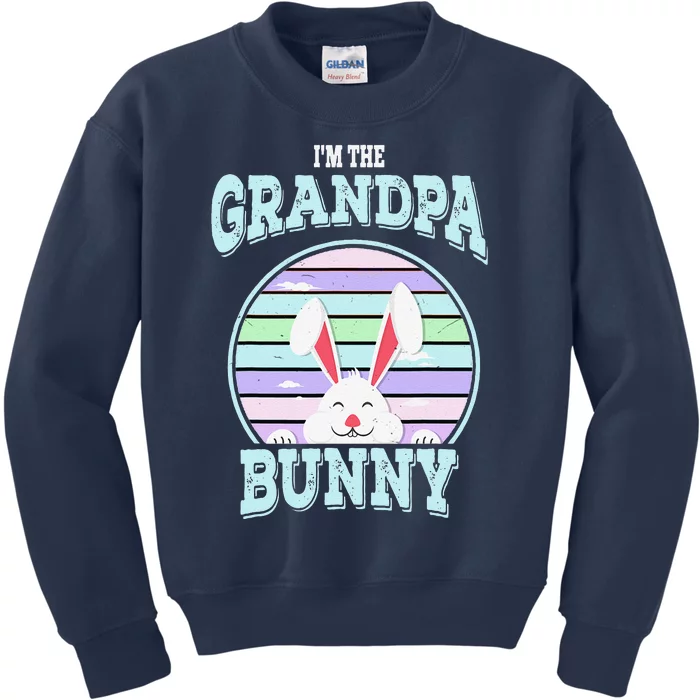 I'm The Grandpa Bunny Matching Family Easter Sunday Kids Sweatshirt