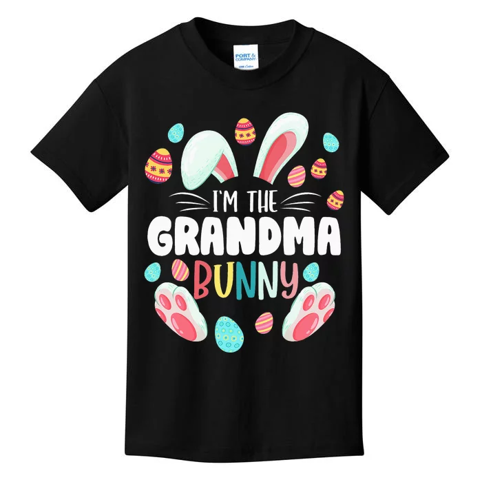 I'm The Grandma Bunny Matching Family Easter Party Kids T-Shirt