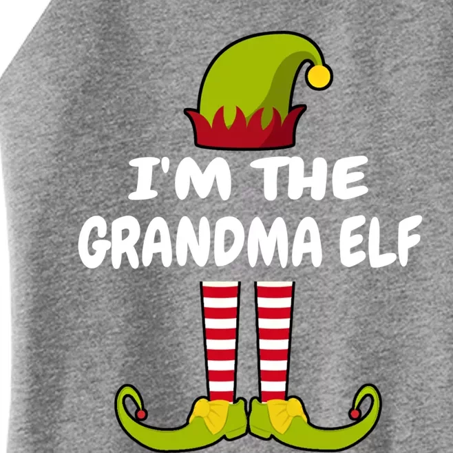 I'm The Grandma Elf Great Gift Family Squad Christmas Gift Women’s Perfect Tri Rocker Tank