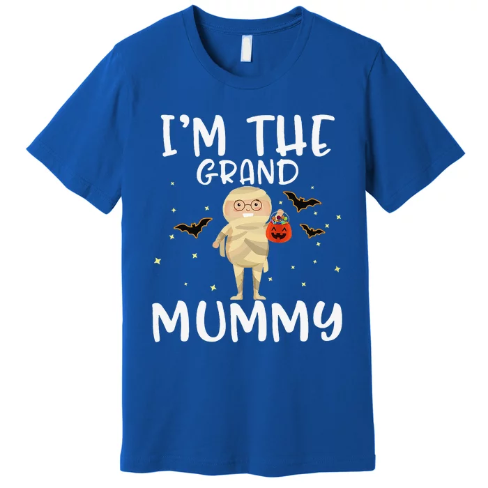 Im The Grand Mummy Halloween Funny Grandma Premium T-Shirt