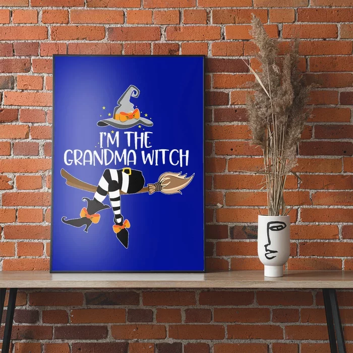 Im The Grandma Witch Halloween Matching Group Costume Poster