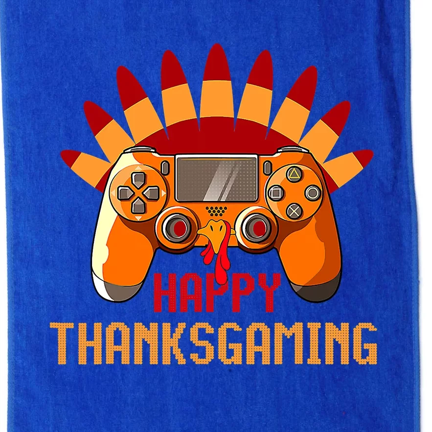 I'm The Gamer Turkey Video Gaming Happy Funny Thanksgiving Platinum Collection Golf Towel