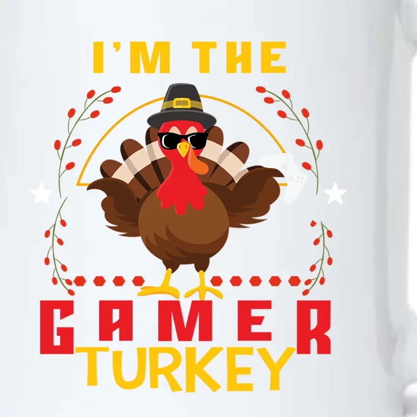 Im The Gamer Turkey Meaningful Gift Funny Thanksgiving Day Gift Black Color Changing Mug