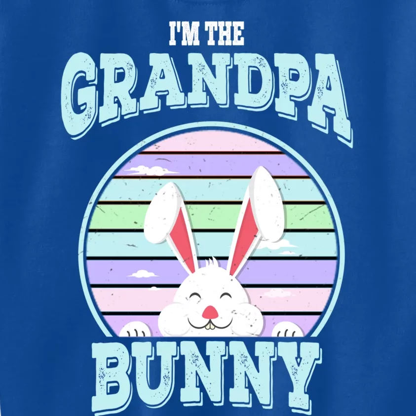 I'm The Grandpa Bunny Matching Family Easter Sunday Meaningful Gift Kids Sweatshirt