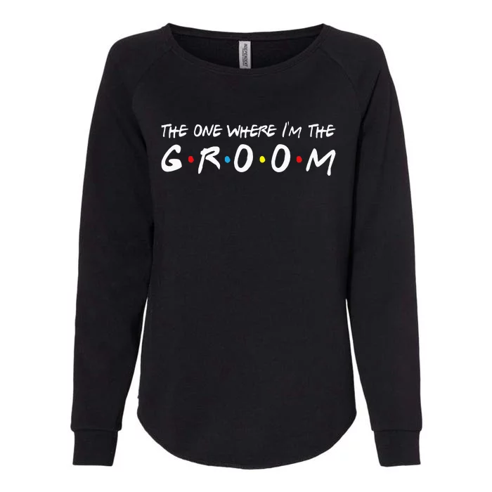 Im The Groom Bachelor Party Stag Groomsmen Womens California Wash Sweatshirt