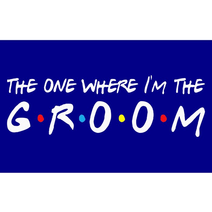 Im The Groom Bachelor Party Stag Groomsmen Bumper Sticker