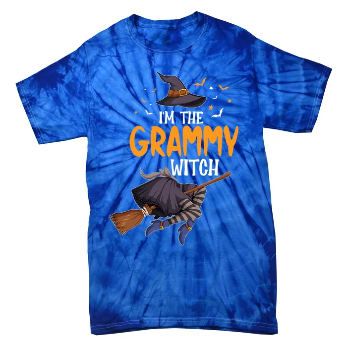 IM The Grammy Witch Halloween Matching Group Costume Great Gift Tie-Dye T-Shirt