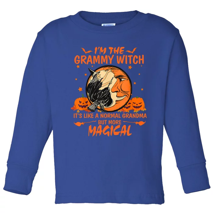 IM The Grammy Witch ItS Like A Normal Grandma More Magical Gift Toddler Long Sleeve Shirt