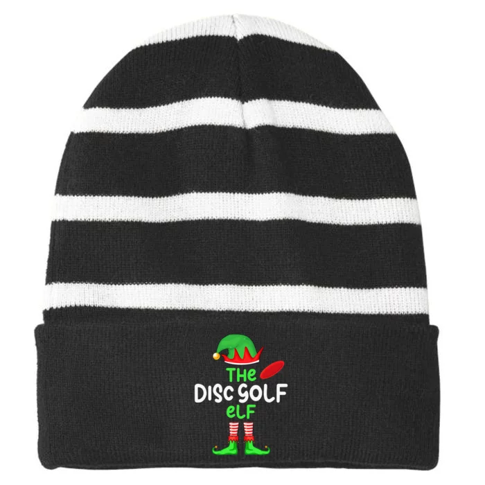 I'm The Golf Trainer Reindeer Xmas Santa Hat Reindeer Striped Beanie with Solid Band