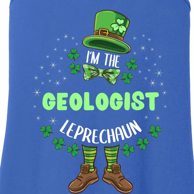 Im The Geologist Leprechaun St Patricks Day Gift Ladies Essential Tank