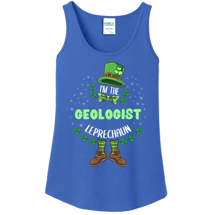 Im The Geologist Leprechaun St Patricks Day Gift Ladies Essential Tank