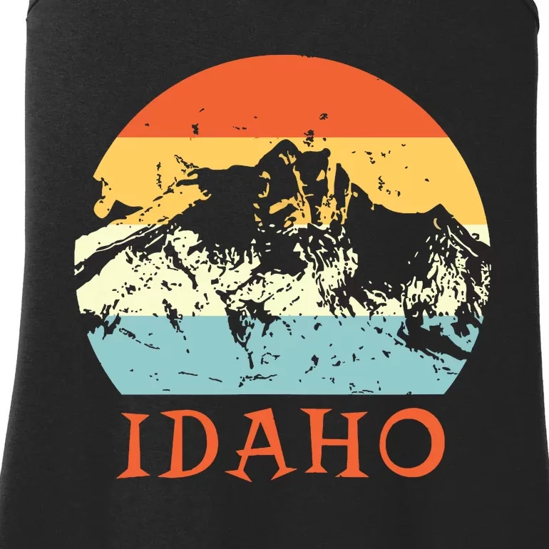 Idaho The Gem State Idaho Ladies Essential Tank