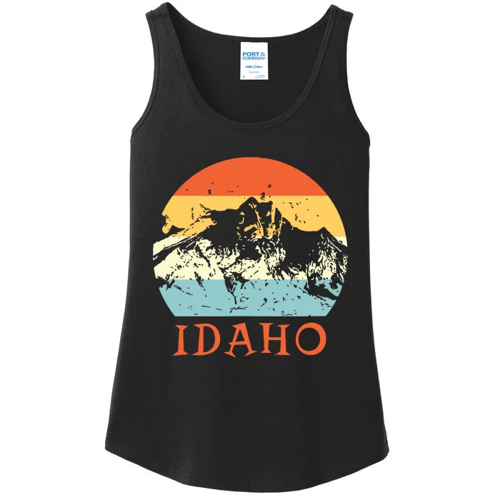 Idaho The Gem State Idaho Ladies Essential Tank