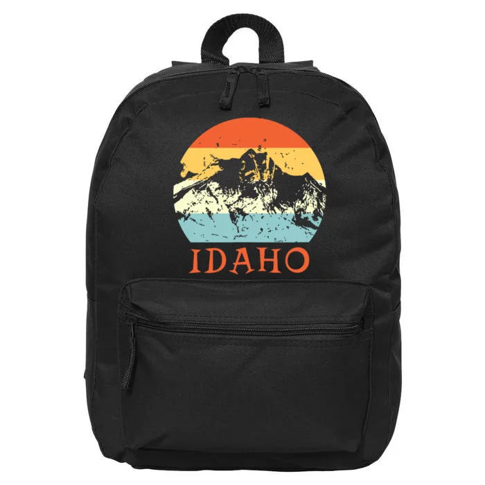 Idaho The Gem State Idaho 16 in Basic Backpack