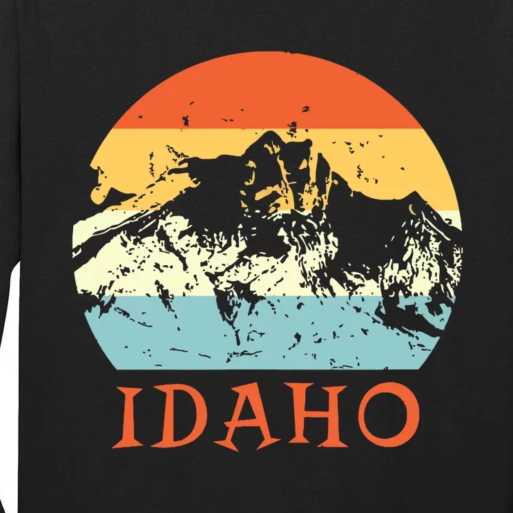 Idaho The Gem State Idaho Tall Long Sleeve T-Shirt