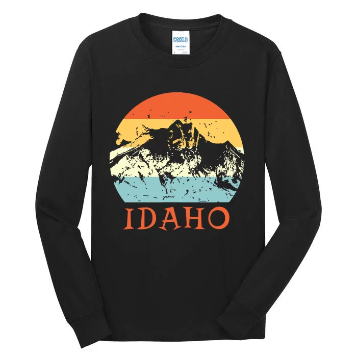 Idaho The Gem State Idaho Tall Long Sleeve T-Shirt