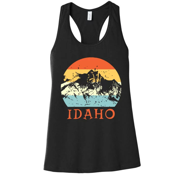 Idaho The Gem State Idaho Women's Racerback Tank