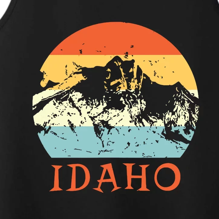 Idaho The Gem State Idaho Performance Tank