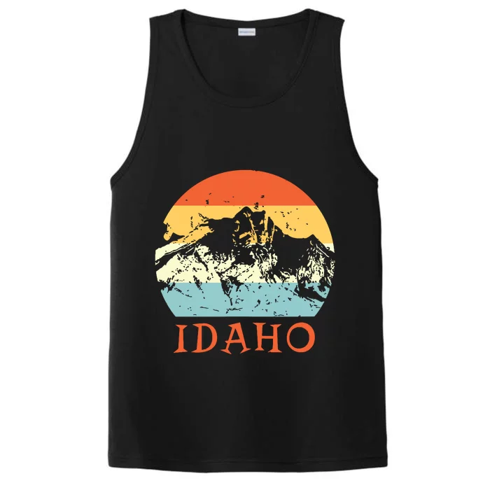 Idaho The Gem State Idaho Performance Tank