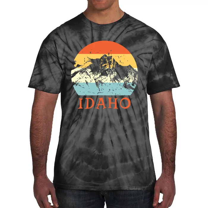 Idaho The Gem State Idaho Tie-Dye T-Shirt