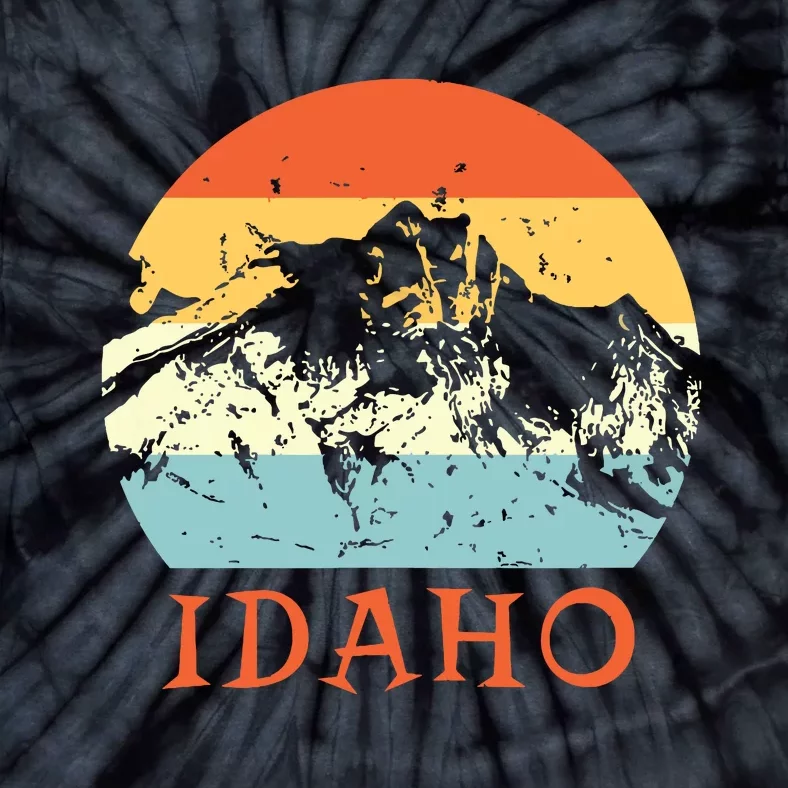 Idaho The Gem State Idaho Tie-Dye T-Shirt