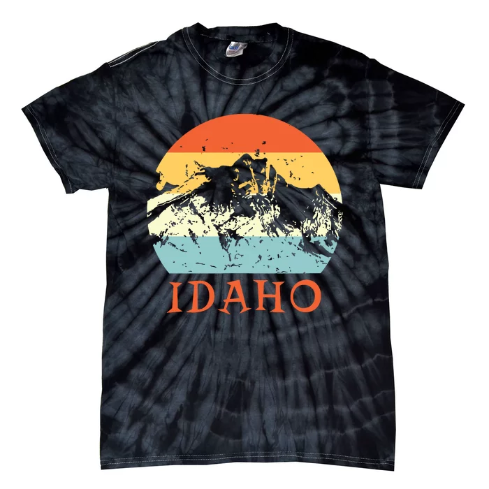 Idaho The Gem State Idaho Tie-Dye T-Shirt