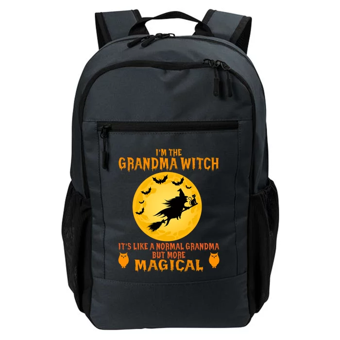 Im The Grandma Witch Halloween Magical Broom Funny Gift Daily Commute Backpack