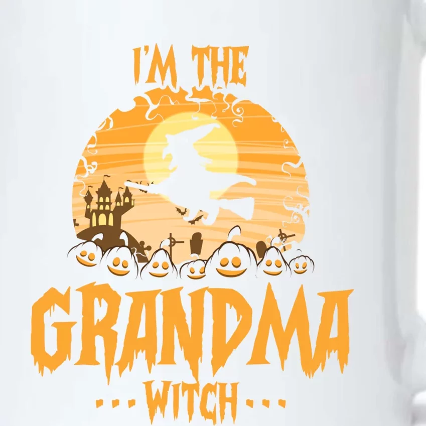 Im The Grandma Witch Matching Family Halloween Party Great Gift Black Color Changing Mug