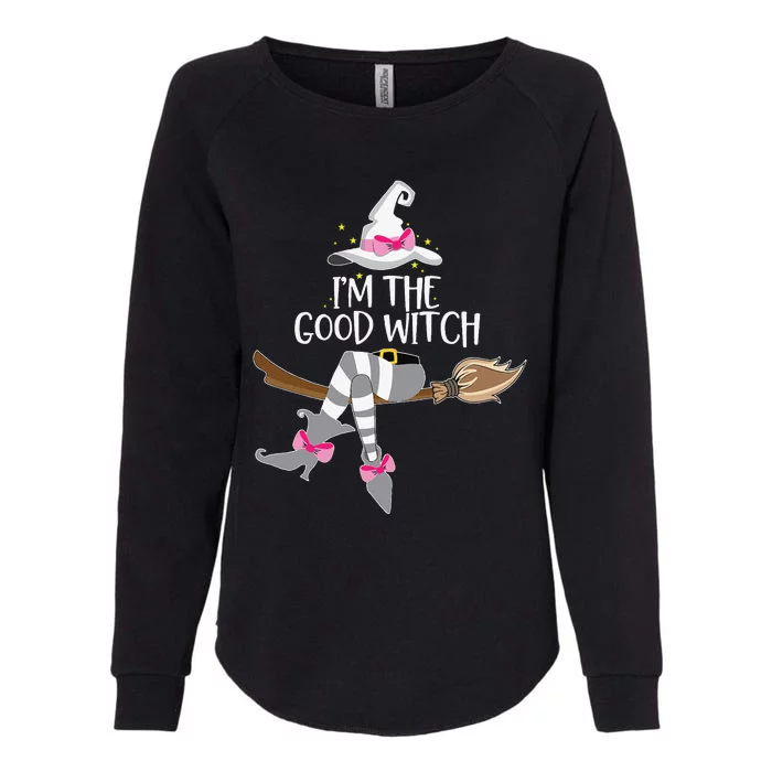 Im The Good Witch Halloween Matching Group Costume Womens California Wash Sweatshirt