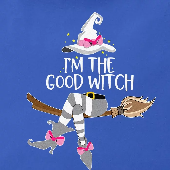 Im The Good Witch Halloween Matching Group Costume Zip Tote Bag