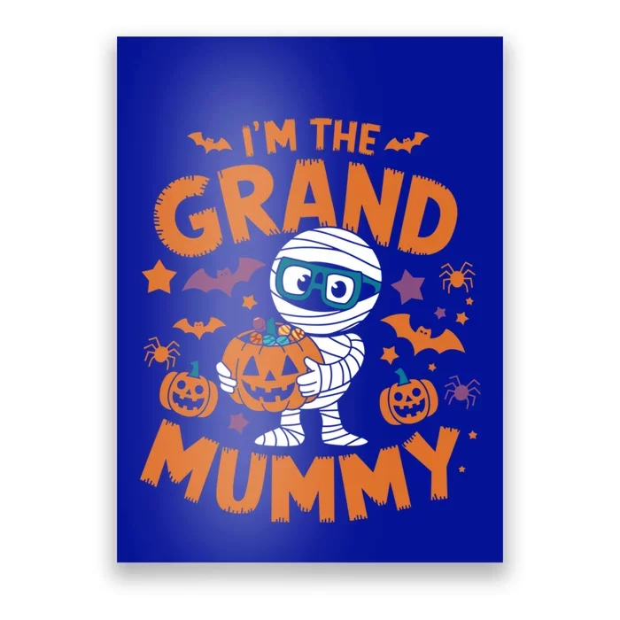 IM The Grand Mummy Funny Grandma Family Halloween Gift Poster