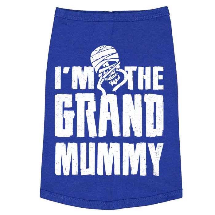 IM The Grand Mummy Funny Grandma Halloween Gift Doggie Tank