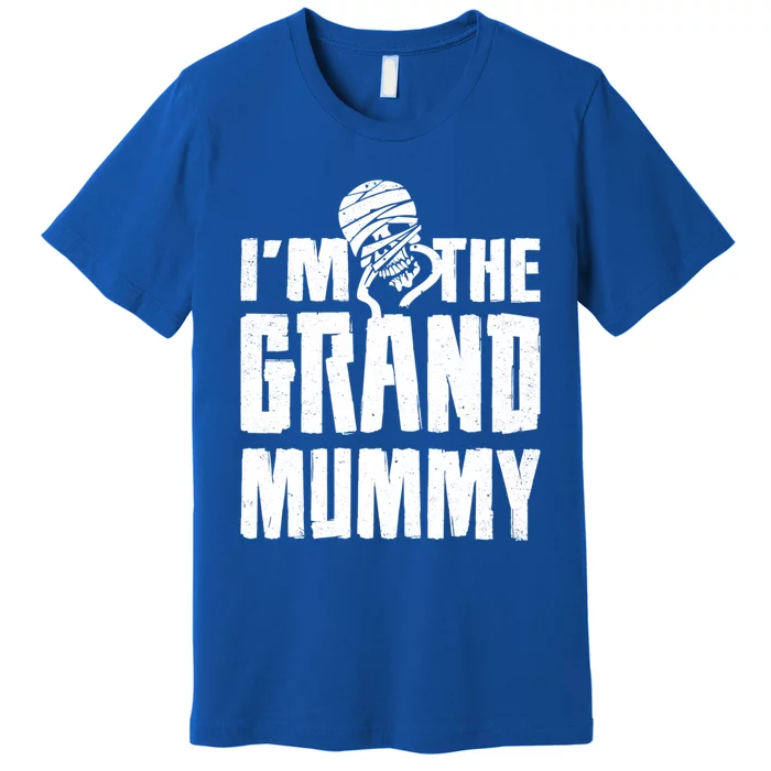 IM The Grand Mummy Funny Grandma Halloween Gift Premium T-Shirt