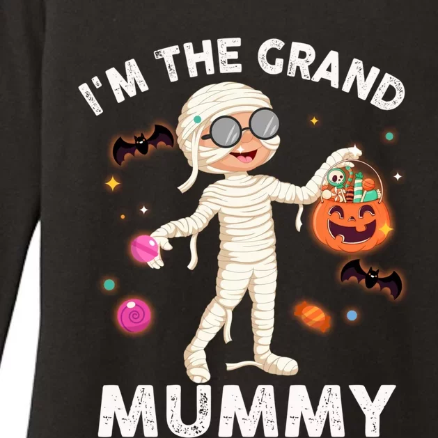 IM The Grand Mummy Funny Grandma Halloween Gift Womens CVC Long Sleeve Shirt