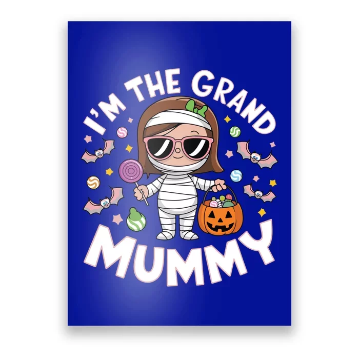 IM The Grand Mummy Funny Grandma Halloween Gift Poster