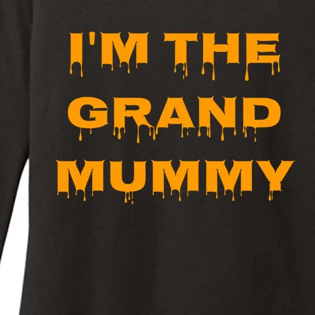 IM The Grand Mummy Funny Halloween October Fall Gift Womens CVC Long Sleeve Shirt