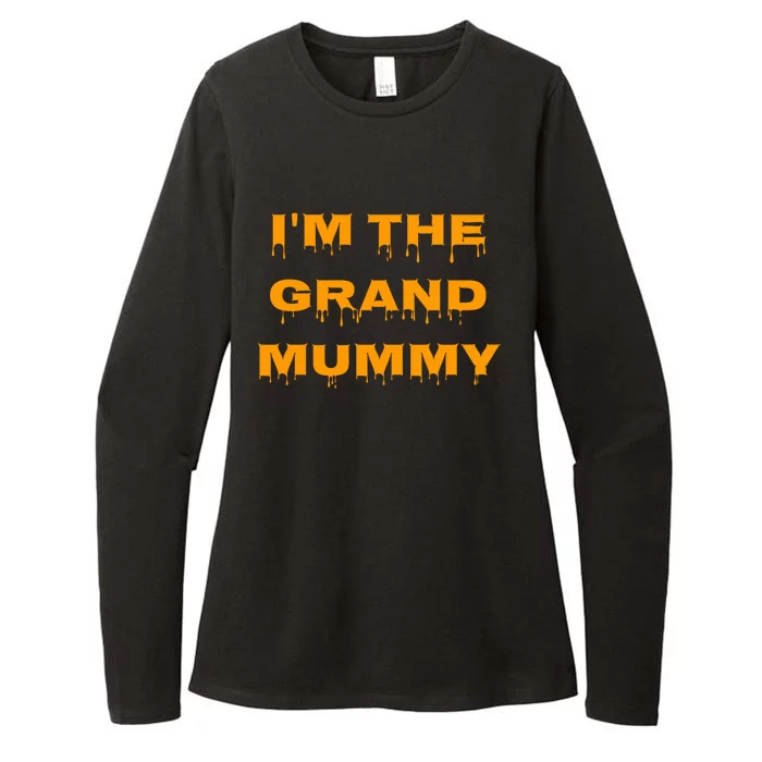 IM The Grand Mummy Funny Halloween October Fall Gift Womens CVC Long Sleeve Shirt