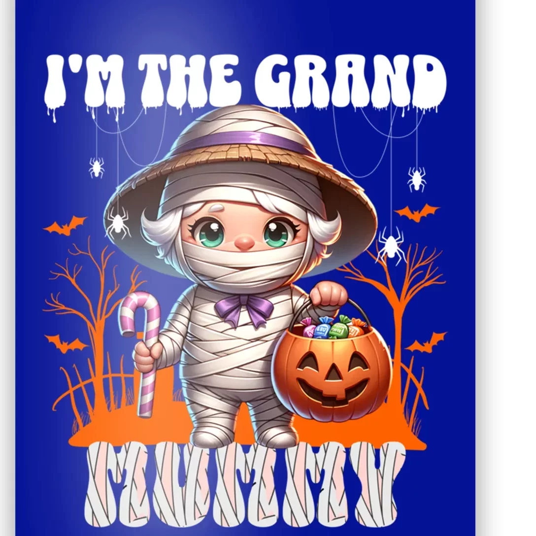 IM The Grand Mummy Grandma Mother Halloween Pumpkin Gift Poster