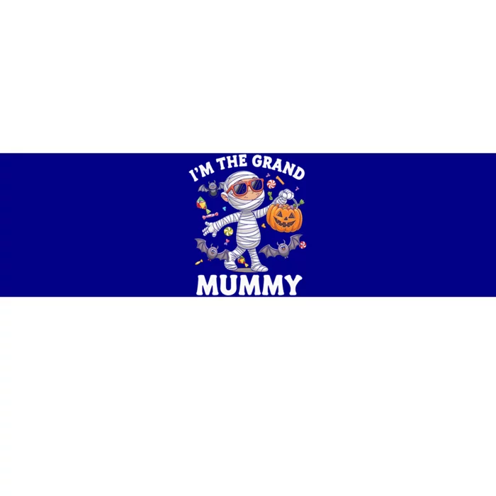 IM The Grand Mummy Halloween Costume Halloween Mummy Gift Bumper Sticker