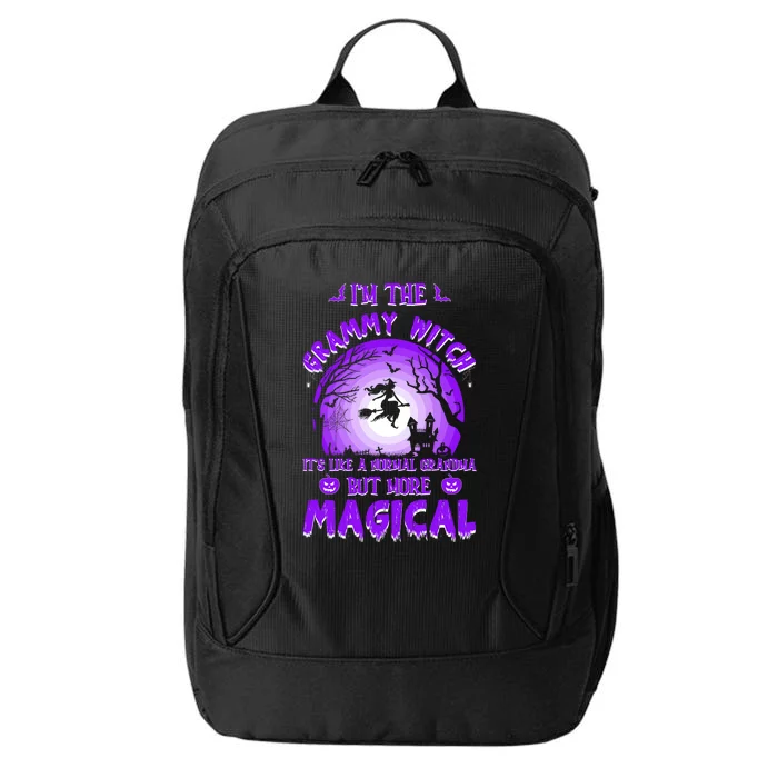 IM The Grammy Witch Like A Normal Grandma Magical Halloween Gift City Backpack