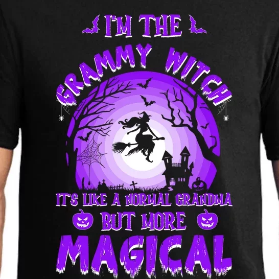 IM The Grammy Witch Like A Normal Grandma Magical Halloween Gift Pajama Set