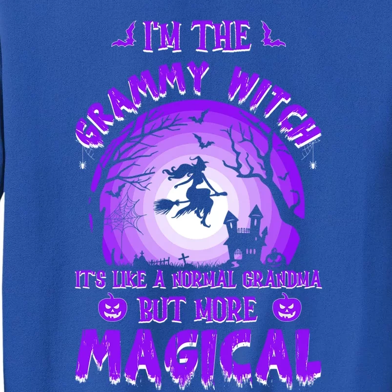 IM The Grammy Witch Like A Normal Grandma Magical Halloween Gift Tall Sweatshirt