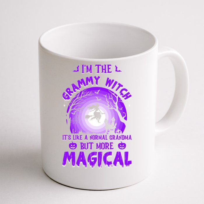 IM The Grammy Witch Like A Normal Grandma Magical Halloween Gift Front & Back Coffee Mug